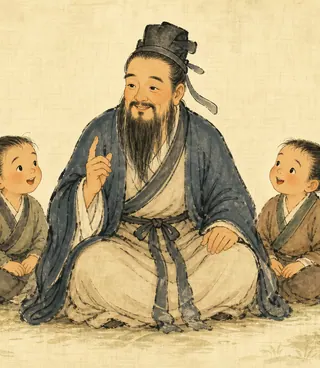 孔子画像